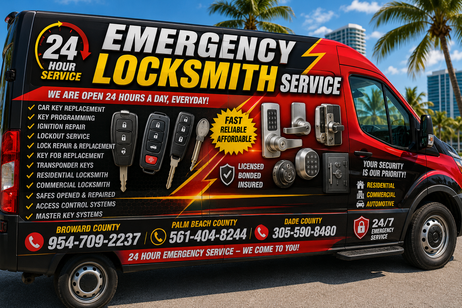 Emergency Locksmith Service Dania Beach