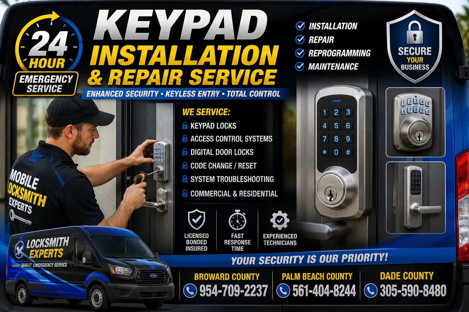 Keypad Lock Hialeah