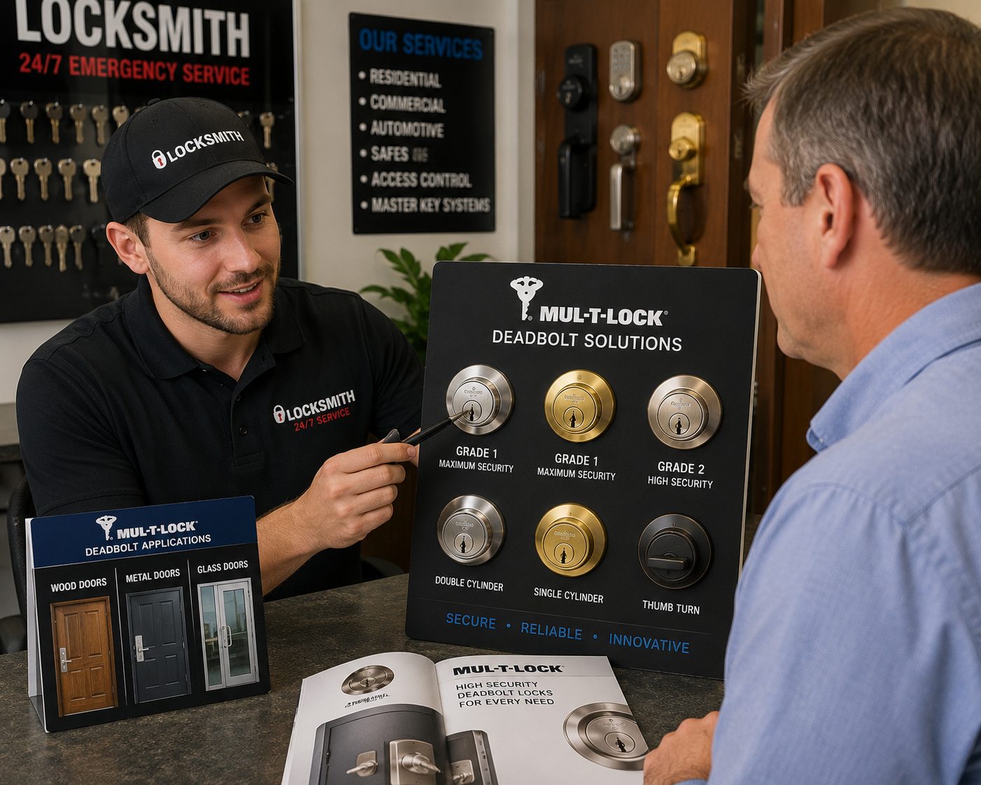 Multilock Deadbolt Coconut Creek